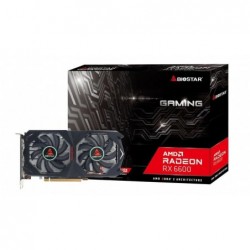 Graphics Card BIOSTAR AMD Radeon RX 6600 8 GB GDDR6 128 bit PCIE 4.0 16x GPU 1626 MHz Dual Slot