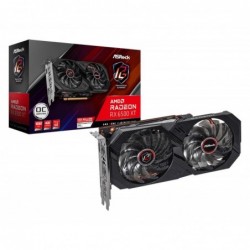 Graphics Card ASROCK AMD Radeon RX 6500 XT 4 GB GDDR6 64 bit PCIE 4.0 4x GPU 2365 MHz Dual Slot