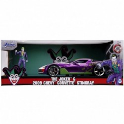 JADA Joker Car Chevy Corvette Stingray Фигурка 1:24