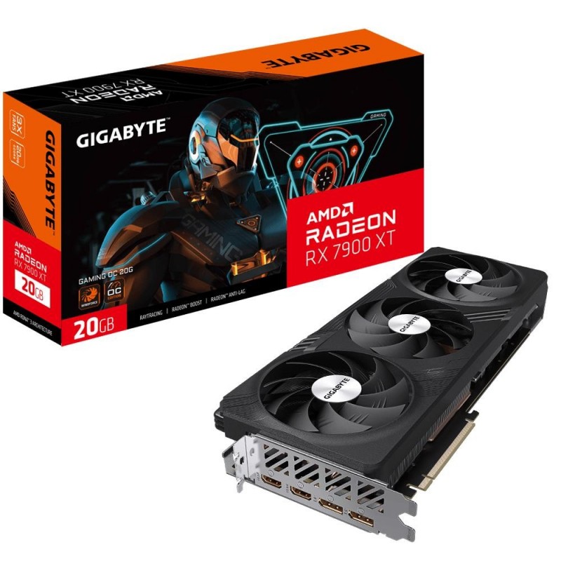 Graphics Card GIGABYTE AMD Radeon RX 7900 XT 20 GB GDDR6 320 bit PCIE 4.0 16x Dual Slot