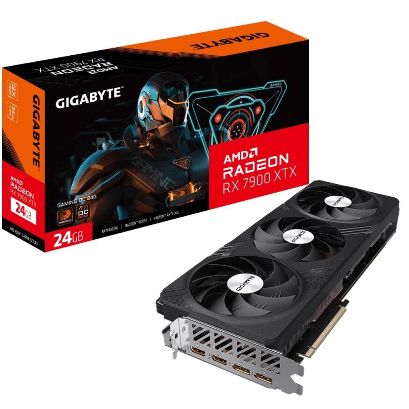 Graphics Card GIGABYTE AMD Radeon RX 7900 XTX 24 GB GDDR6 384 bit PCIE 4.0