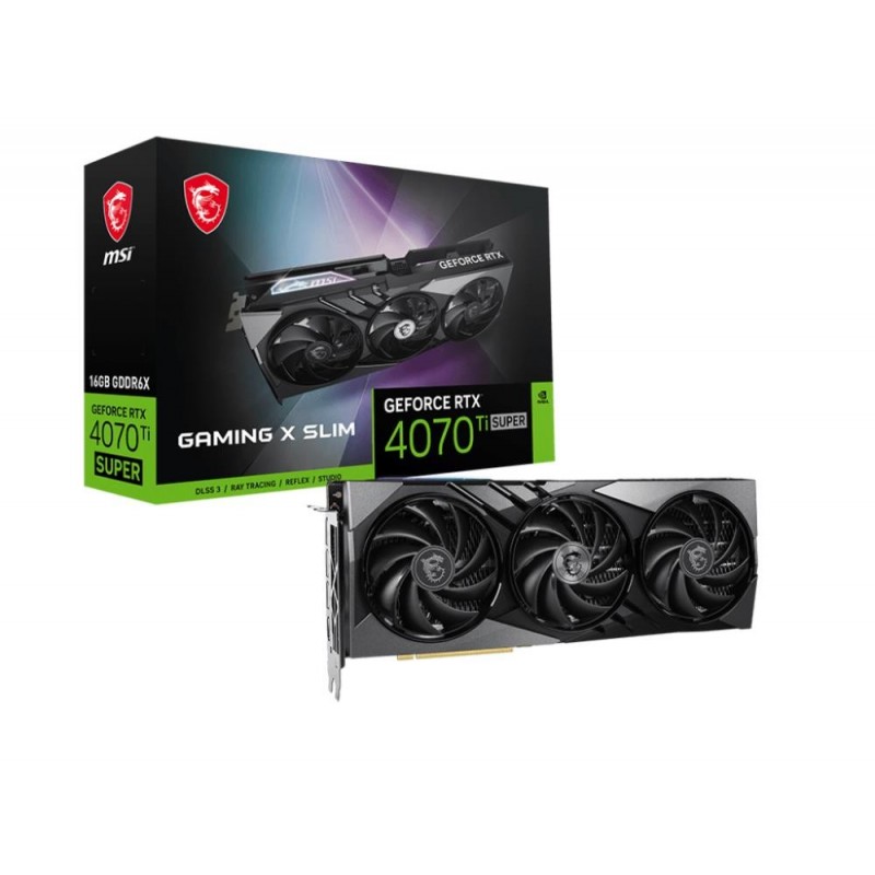 Graphics Card MSI NVIDIA GeForce RTX 4070 Ti SUPER 16 GB GDDR6X 256 bit PCIE 4.0