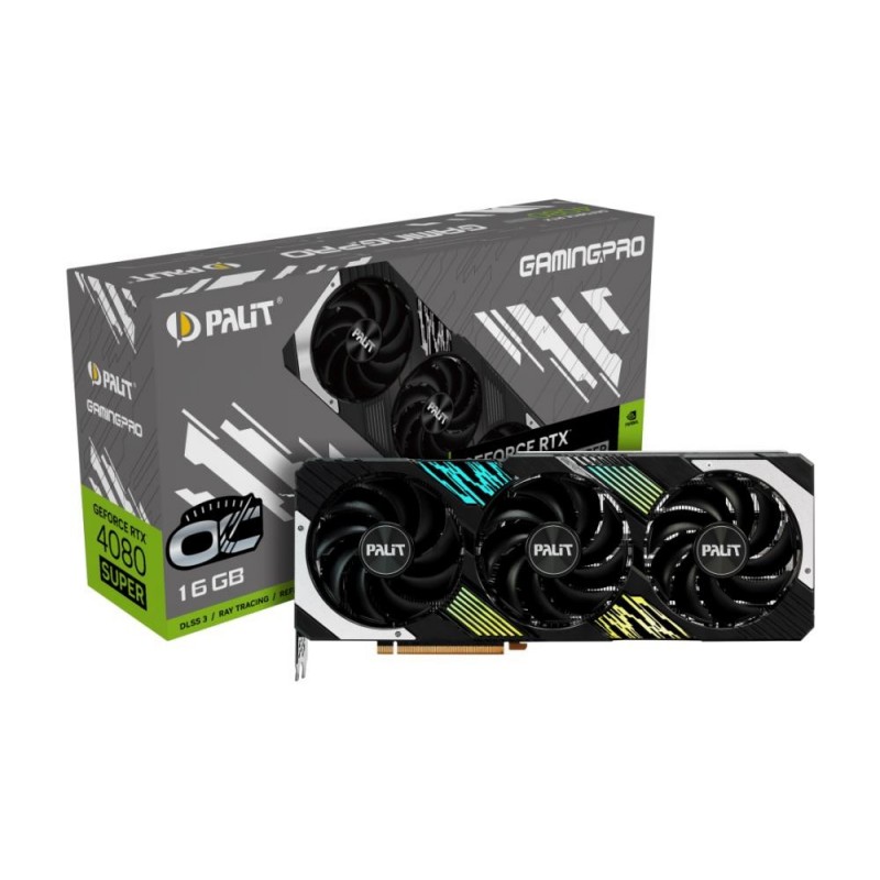 Graphics Card PALIT NVIDIA GeForce RTX 4080 SUPER 16 GB GDDR6X 256 bit PCIE 4.0