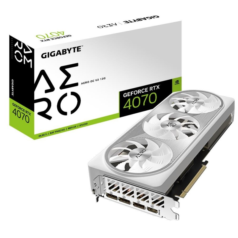 Graphics Card GIGABYTE NVIDIA GeForce RTX 4070 12 GB GDDR6X 192 bit PCIE 4.0 16x GPU 2565