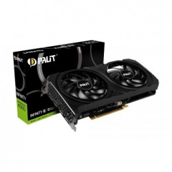 Graphics Card PALIT NVIDIA GeForce RTX 4060 8 GB GDDR6 128 bit PCIE 4.0 16x GPU 1830 MHz Dual Slot