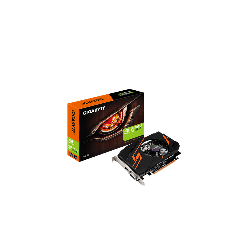 Gigabyte NVIDIA 2 GB GeForce GT 1030 GDDR5 Cooling type Active DVI-D ports quantity 1 HDMI ports quantity