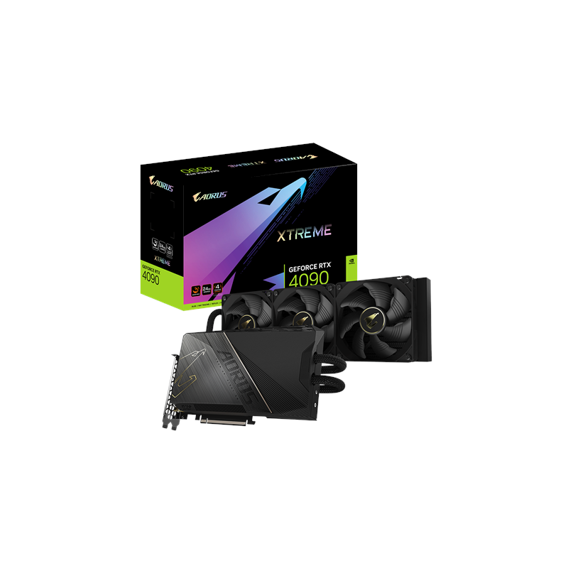 Gigabyte GV-N4090AORUSXW-24GD 1.0 NVIDIA 24 GB GeForce RTX 4090 GDDR6X HDMI ports quantity 1 PCI-E 4.0 |