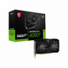 MSI GeForce RTX 4060 Ti VENTUS 2X BLACK 16G OC NVIDIA 16 GB GeForce RTX 4060 Ti GDDR6 HDMI ports quantity 1