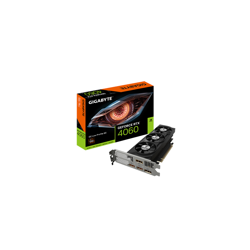 Gigabyte GV-N4060OC-8GL 1.0 NVIDIA 8 GB GeForce RTX 4060 GDDR6 PCI-E 4.0