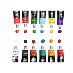 Acrylic Paint Set in Tube 24 Colors