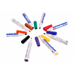 Set of 8 Colored Whiteboard Markers