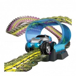 SMOBY Flextreme Neon Car Track with Car Starter Kit