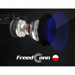 FREEDCONN T-MAX S V4 PRO SINGLE motorcycle intercom Black