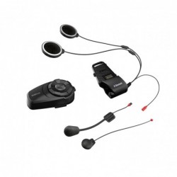 Sena 10S-01D motorcycle intercom 4 channels 1600 m Black