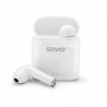 Savio TWS-01 Wireless Bluetooth Earphones, White