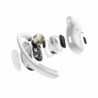 SHOKZ OpenFit Air, weiss Headset Wireless Ear-hook Calls/Music/Sport/Everyday Bluetooth White