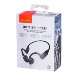 Bone conduction headphones CREATIVE OUTLIER FREE+ wireless, waterproof Black