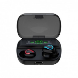 Savio TWS-06 Bluetooth 5.0 + EDR headphones/headset In-ear Black