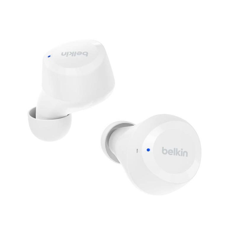 Belkin SoundForm Bolt Headset Wireless In-ear Calls/Music/Sport/Everyday Bluetooth White