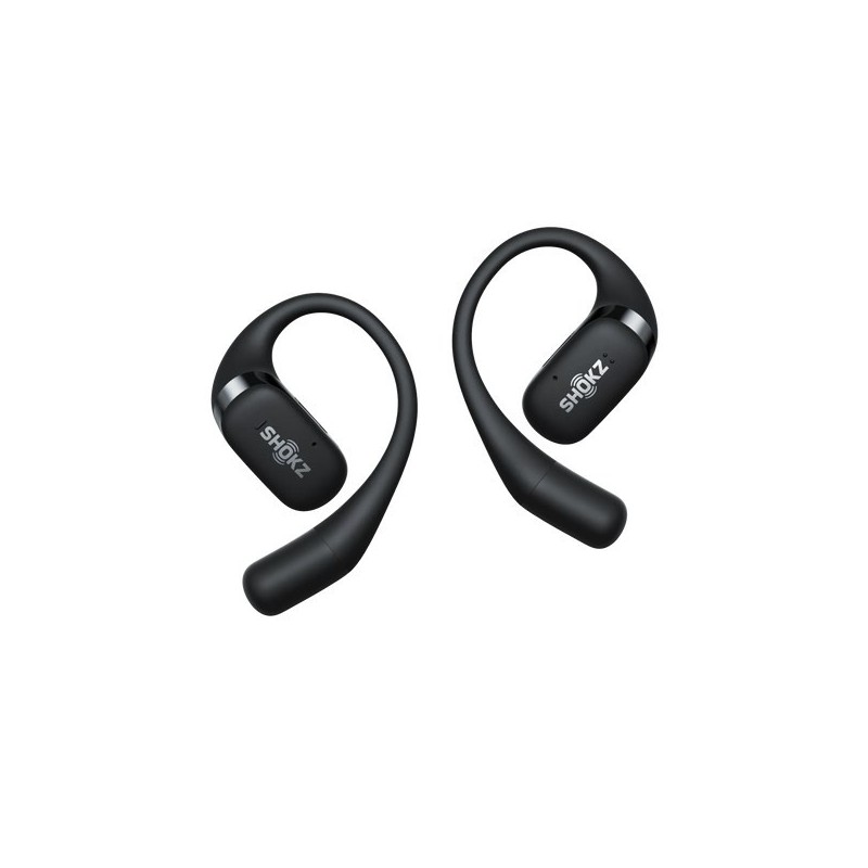 SHOKZ OpenFit Headphones Wireless Ear-hook Calls/Music/Sport/Everyday Bluetooth Black