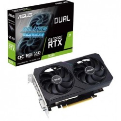 Graphics Card ASUS NVIDIA GeForce RTX 3050 8 GB GDDR6 128 bit PCIE 4.0 16x Dual Slot