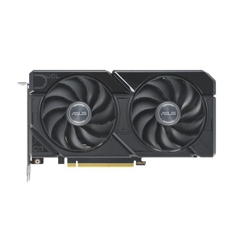 Graphics Card ASUS AMD Radeon RX 7600 XT 16 GB GDDR6 128 bit Dual Slot Fansink 1xHDMI 3xDisplayPort DUAL-RX7600XT-O16G