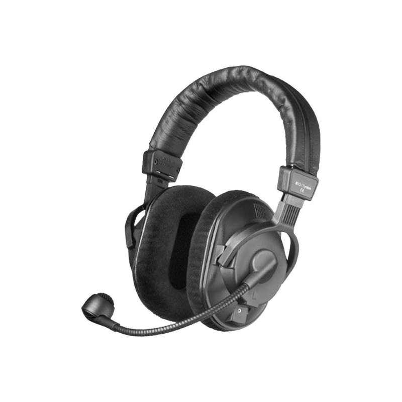 Beyerdynamic Broadcast Headset with Dynamic Microphone DT 290 MK II Wired Over-Ear Noise canceling Black