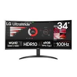 LCD Monitor LG 34"...