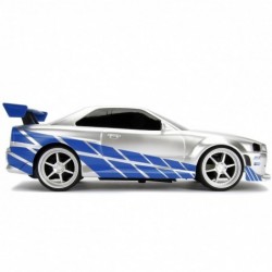 JADA The Fast and the Furious Brian's Nissan Skyline GTR 1:16 RC Remote Control Car
