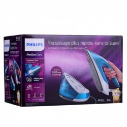 Philips GC7920/20 steam ironing station 1.5 L SteamGlide soleplate Aqua colour