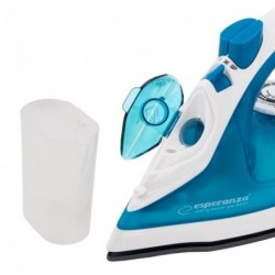 Esperanza EHI002 iron Steam iron Ceramic soleplate Blue,White 2200 W