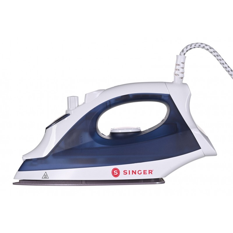 SINGER Steamchoice 3.0 Steam iron Ceramic soleplate 1200 W Blue, White