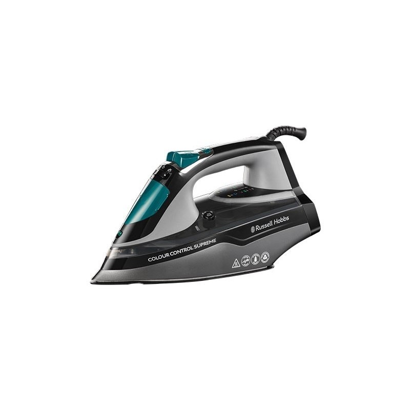 Iron Russell Hobbs 25400-56 Colour Control Supreme 3100 W Black, Grey