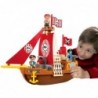 Ecoiffier Abrick Blocks Set Pirate Ship with pirate figures 23 pcs.