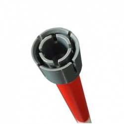 Mop handle Vileda (Click) Black, Red