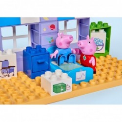 BIG Building Blocks Peppa Pig Medical Center in a Suitcase + 2 figures (32 pcs.)