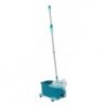 LEIFHEIT Clean Twist Mop Ergo mobile mopping system/bucket Single tank Blue