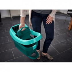 Leifheit Profi Mop with bucket on wheels