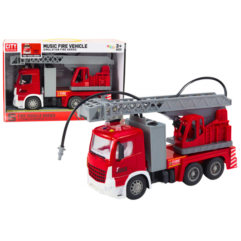 Fire Department Friction Drive With Light And Sound Boom