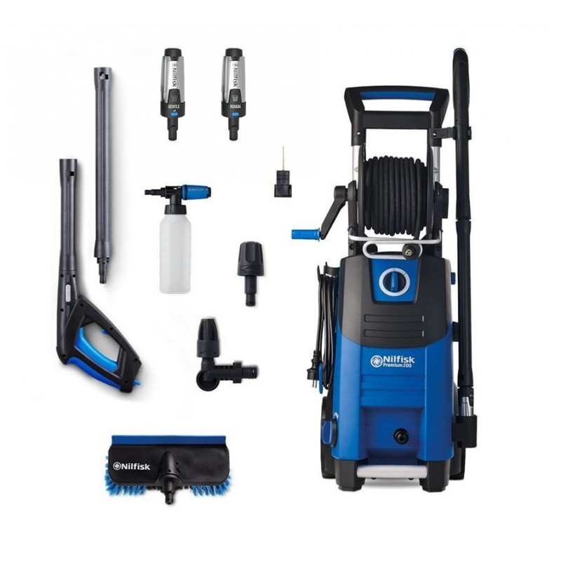 Nilfisk PREMIUM 200-15 EU - CAR WASH  Pressure washer Straight Electric 650 l/h Blue, Black