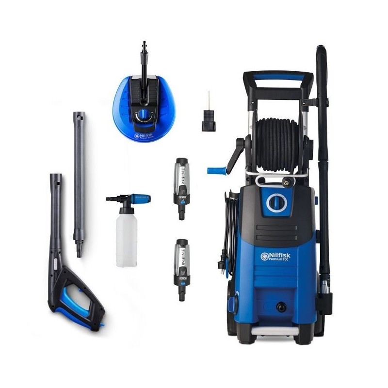 Nilfisk PREMIUM 200-15 EU - GARDEN  Pressure washer Straight Electric 650 l/h Blue, Black