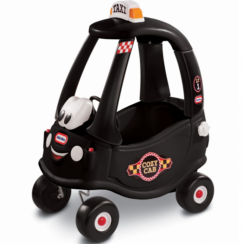 Little Tikes sõidab Cosy Coupe Black Taksoga