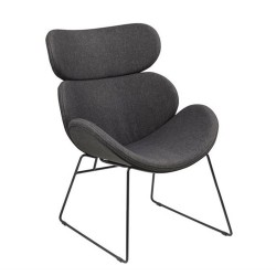 Resting chair CAZAR grey