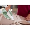 Philips 7000 series DST7012/70 iron Steam iron SteamGlide Plus soleplate 2600 W Green, Grey