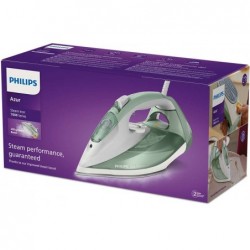 Philips 7000 series DST7012/70 iron Steam iron SteamGlide Plus soleplate 2600 W Green, Grey