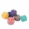 WOOPIE Sensory Blocks Puzzle Pyramid for Compressing Water Sound Learning Duck Alphabet 7 pcs.