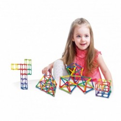 WOOPIE Magnetic Construction Blocks Creative Puzzle 180 pcs.