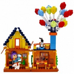 WOOPIE Blocks for Children Flying House with Balloons 240 el.