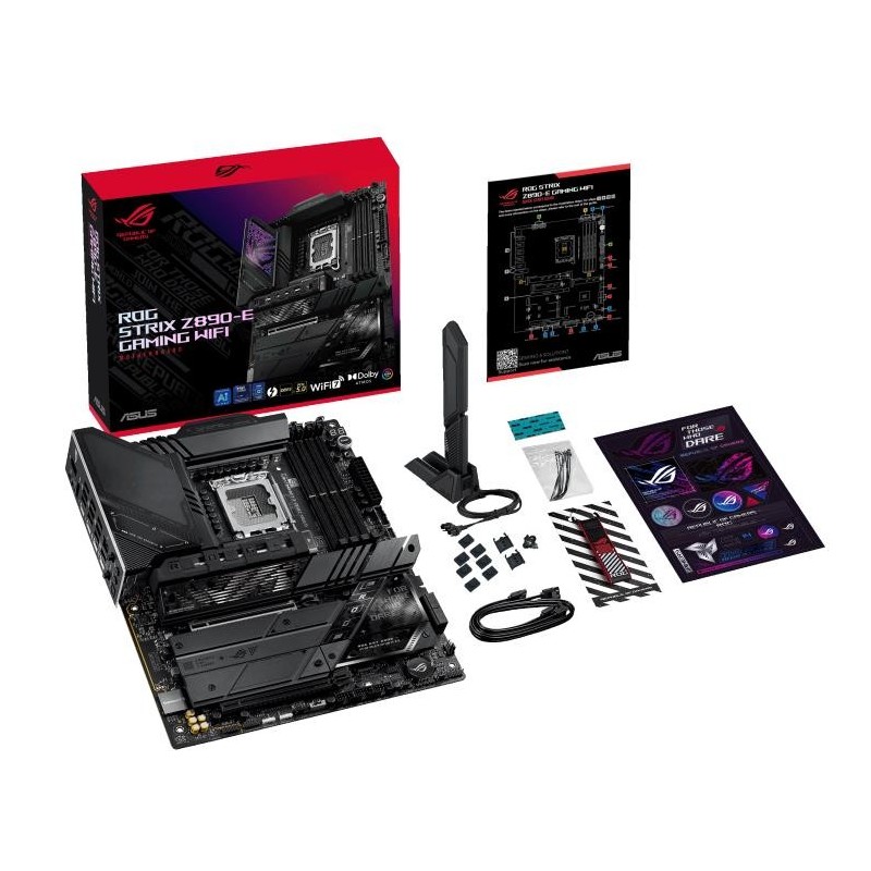 Mainboard ASUS Intel Z890 LGA1851 ATX Memory DDR5 Memory slots 4 1xPCI-Express 4.0 16x 1xPCI-Express 5.0