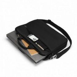 DICOTA D32094-RPET laptop case 40.6 cm (16") Briefcase Black